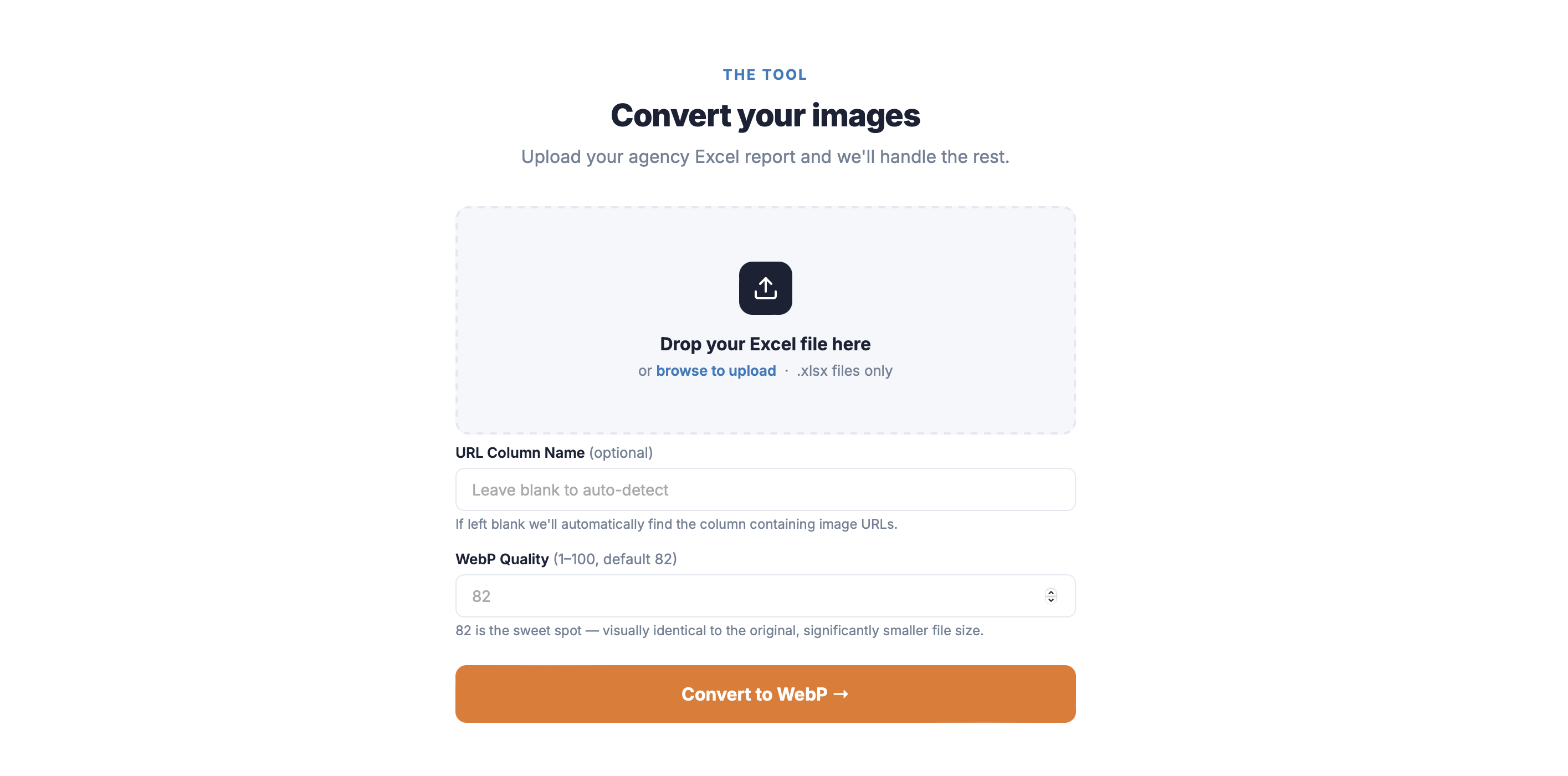 The CanRank Converter upload tool